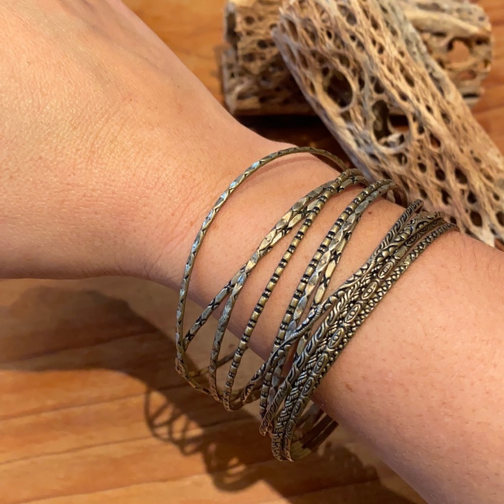 12x bangle bracelets from India